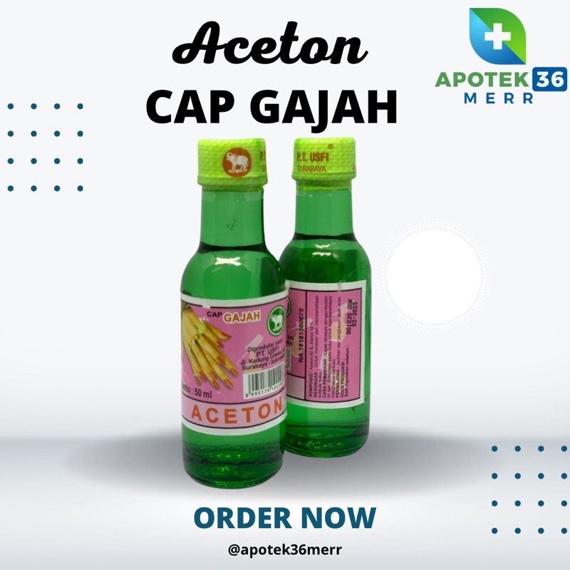 ACETON CAP GAJAH