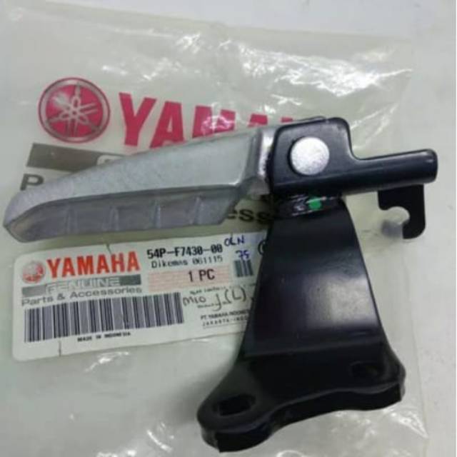 BRACKET BREKET FOOTSTEP STEP KIRI MIO J ASLI ORI YAMAHA  54P F7430 00