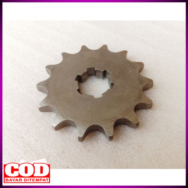 GEAR DEPAN F1ZR JUPITER Z VEGA R UKURAN 14/GIR DEPAN F1ZR VEGA R JUPITER Z UKURAN 14