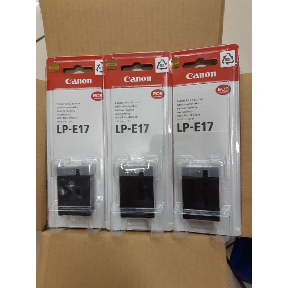 BATERAI ORI / BATTERY CANON LP E17 ORIGINAL / BATERAI EOS M5 M6 EOS 750D 760D