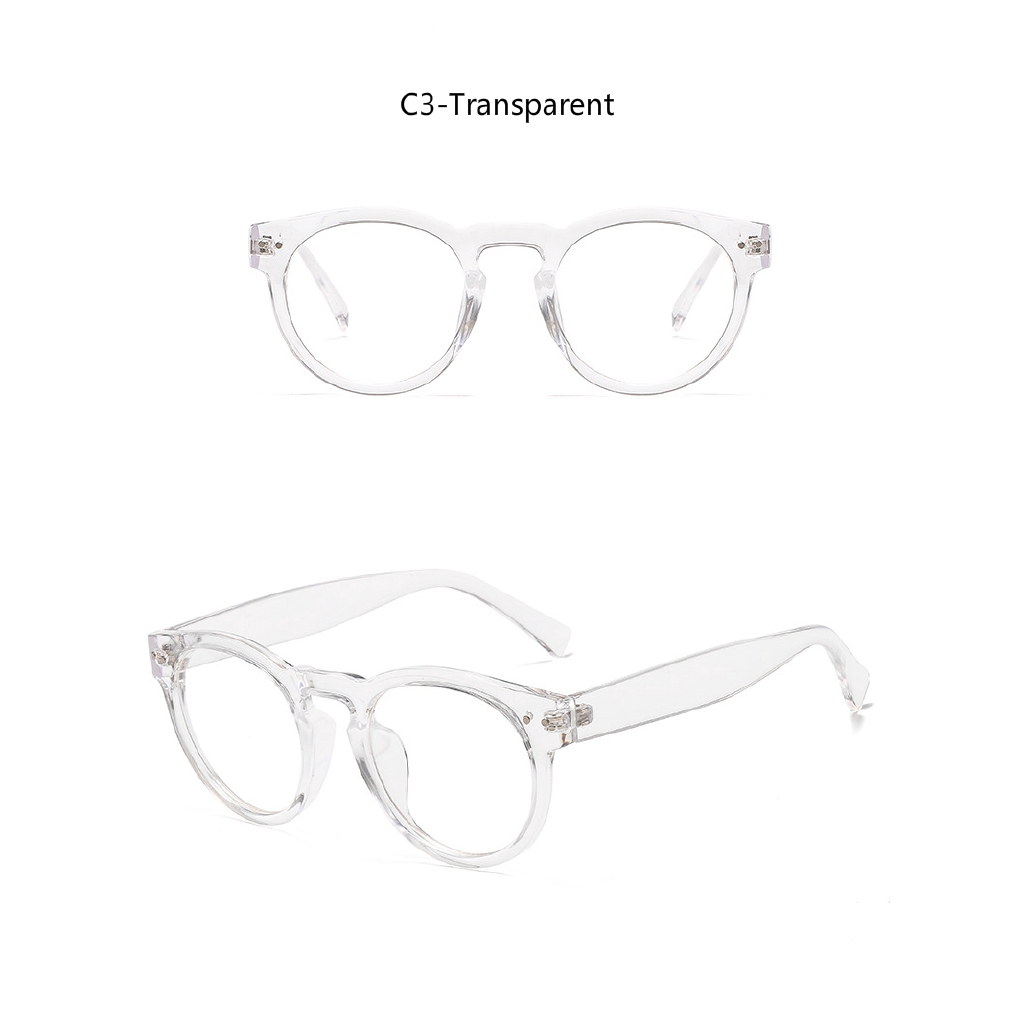 Fashionable Metal Hinge Anti-Blu-ray Korean Fashion Rice Nail Glasses for Men and Women