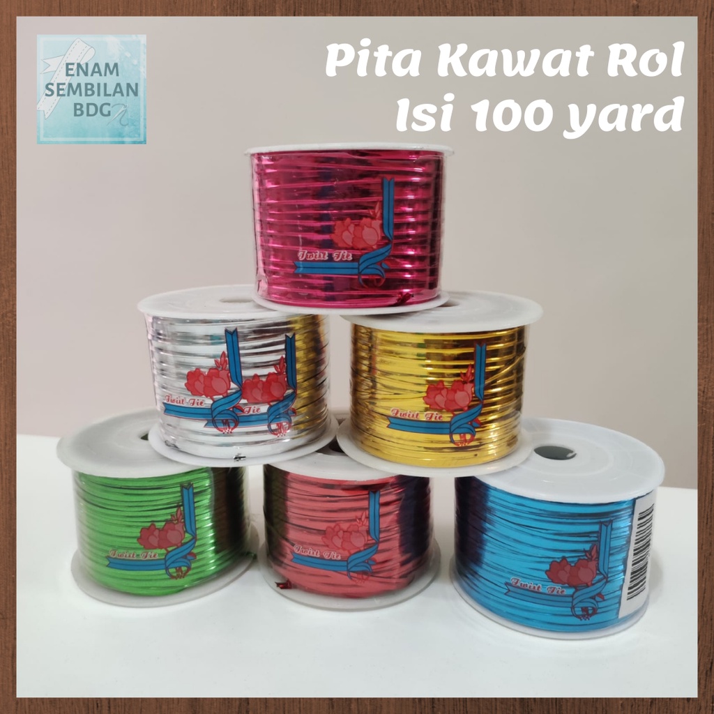 

PITA KAWAT SOUVENIR ROL ISI 100 yard