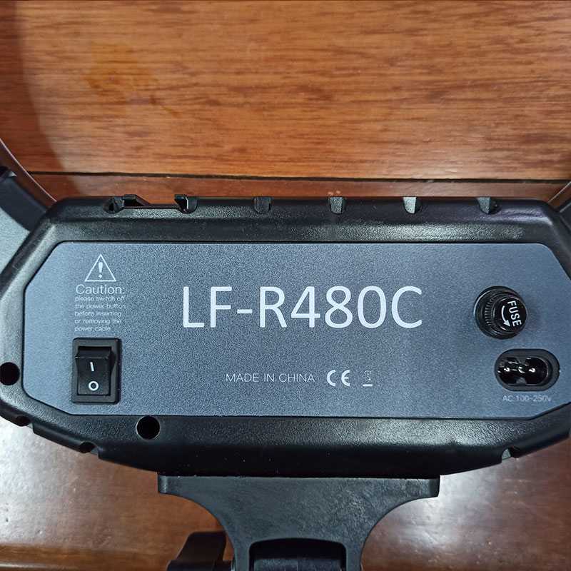 (BISA COD) FTIHSHPSTUDIO Lampu Halo Ring Light LED Kamera DSLR Smartphone -LF-480C