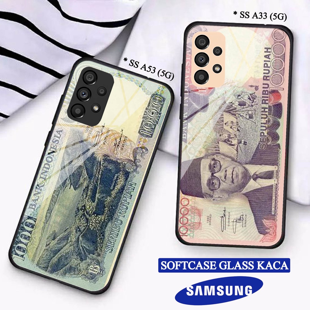 Softcase Glass Kaca  SAMSUNG A33(5G) A53(5G) - Casing HP SAMSUNG A33(5G) A53(5G) [ S25 ].