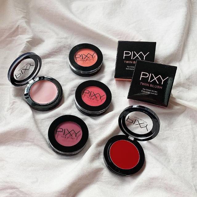✿ MADAME ✿ PIXY LIP CREAM MATTE TWIN BLUSH 2IN1 BLUSHER &amp; LIP COLOR LIPMATTE PIXY