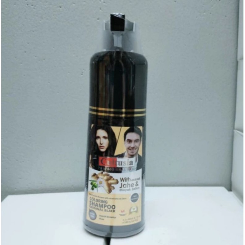 Shampo Uban Cultusia   Sampo Cultusia Uban Shin Hair hitam