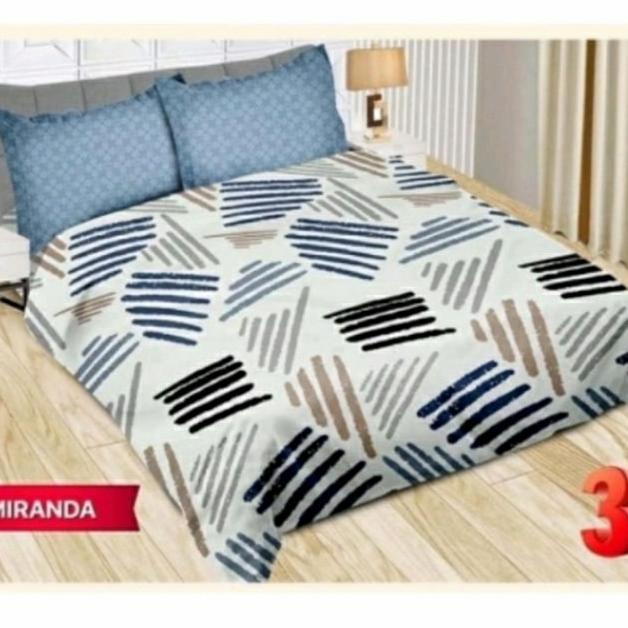 Bed Cover Set Sprei Rumbai 180X200 Bonita Motif Miranda Tokonidia11
