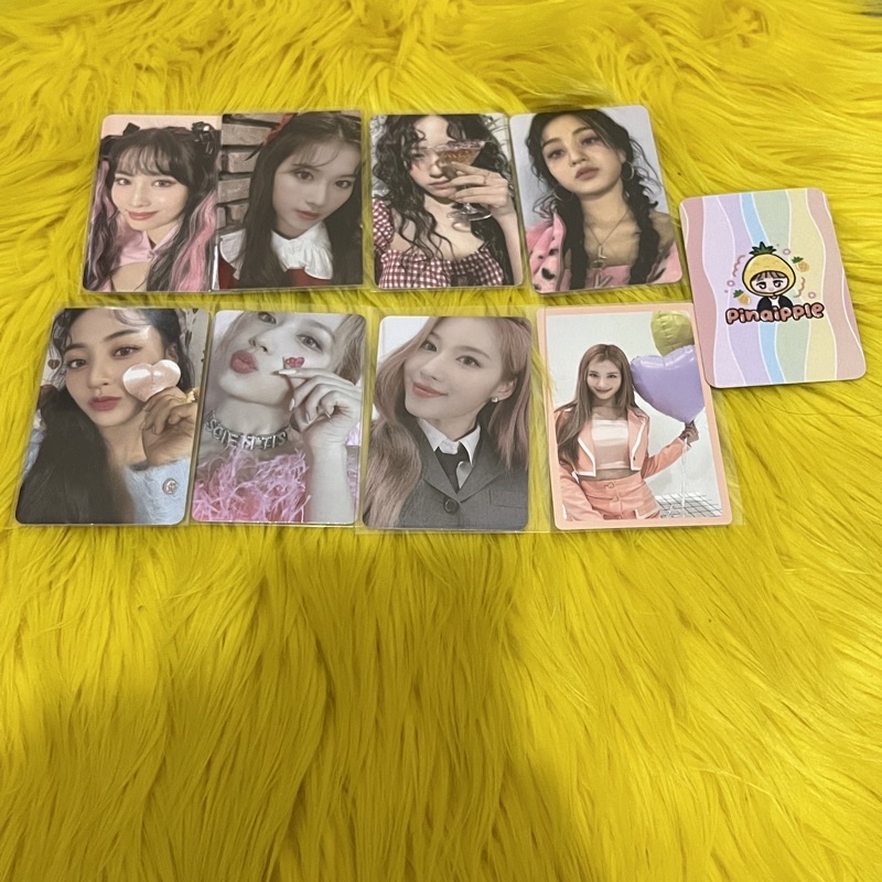 [BOOKED] twice sana pontip mina gelas mingel fol more and more pc photocard official