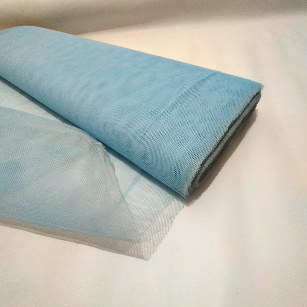 Kain Tile Tulle Tila Keras Kaku Hard Tulle per Yard (90cm/0,9meter) Murah Banget Multifungsi