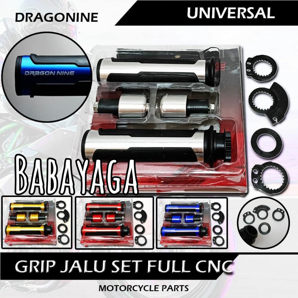 Handgrip Dragon  Nine Model Baracuda ORIGINAL PREMIUM  Universal Semua Motor