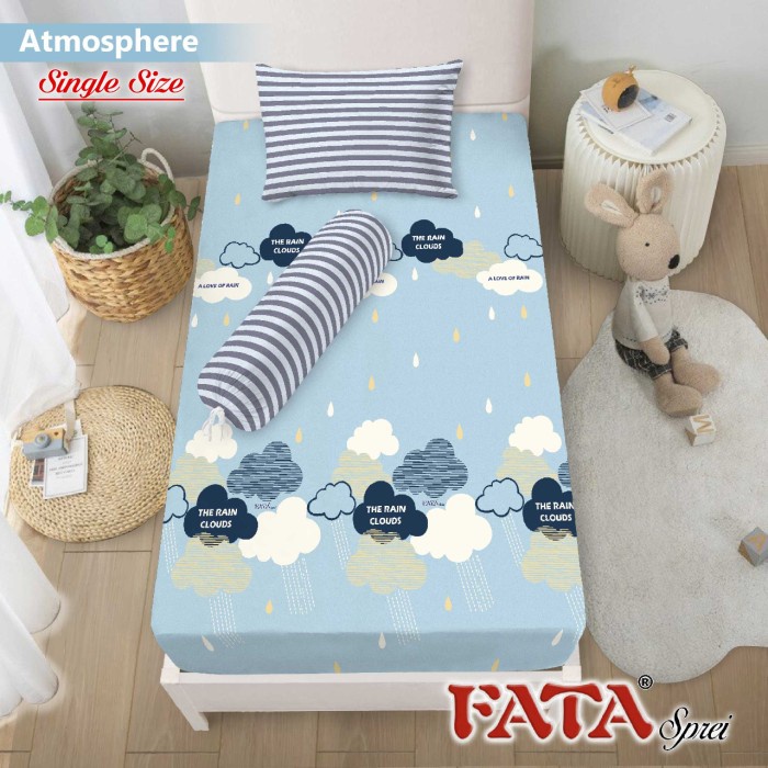 FATA SPREI SET ATMOSPHERE 180x200 & 160x200 #Bantal#Guling#Sprei#Bedcover#Murah