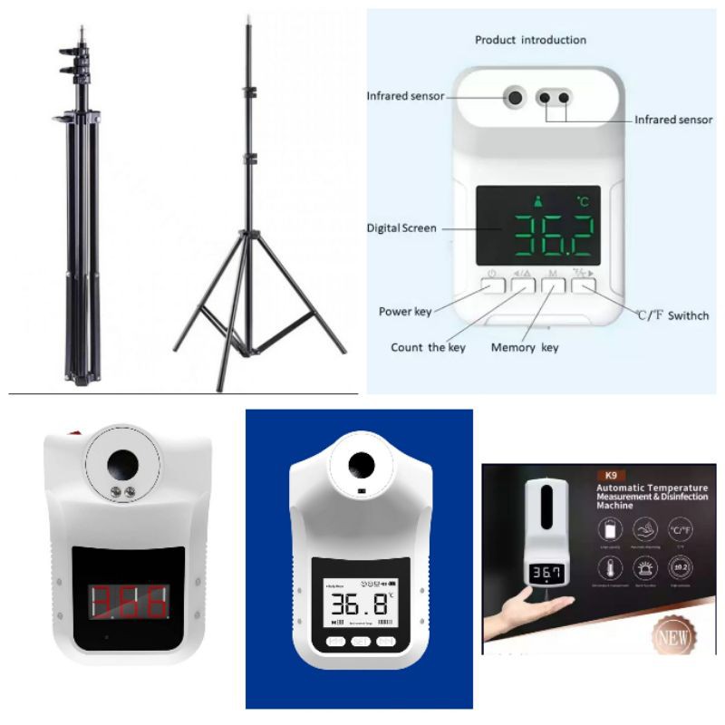 Tripod Stand Untuk Termometer Dinding K3 K3S K3 Pro K9