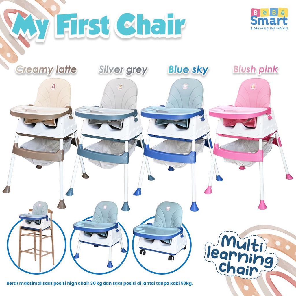 Bebe Smart My First High Chair Kursi Makan Bayi