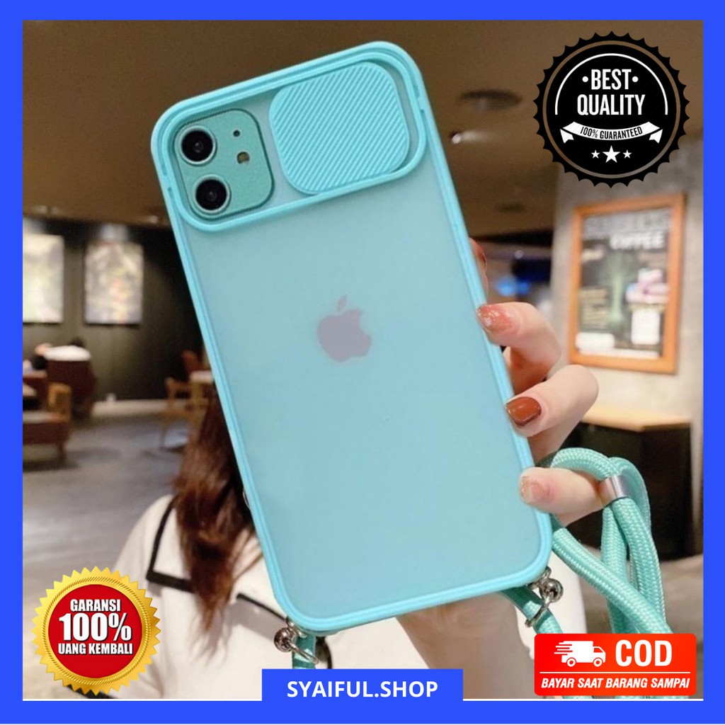 REDMI 9T CASE SHUTTER MODEL SLIDE CAMERA TALI LANYARD