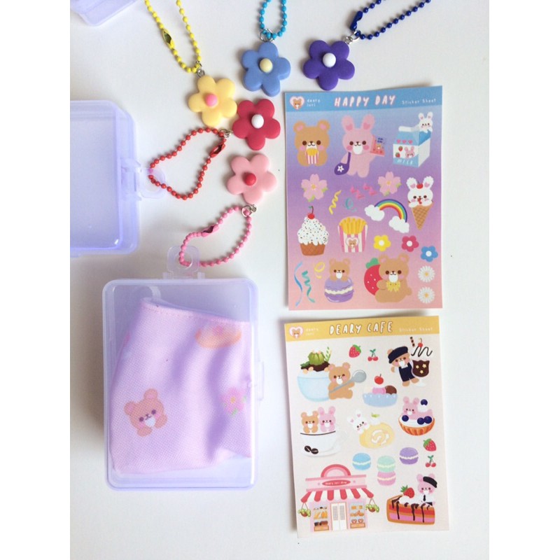 

mask pod & stiker DIY deary iori