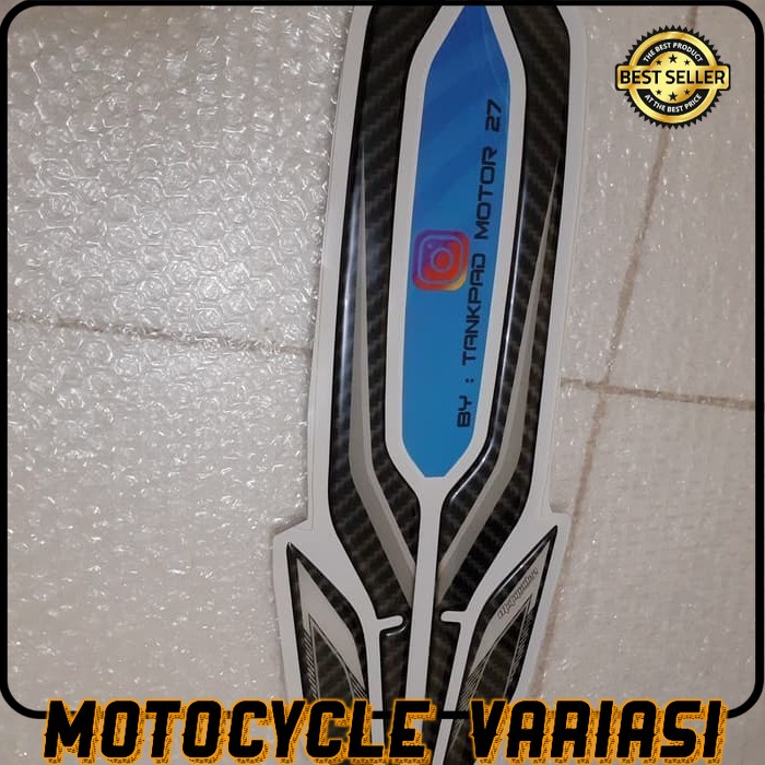 Stiker Behel Honda ADV 150 carbon resin premium