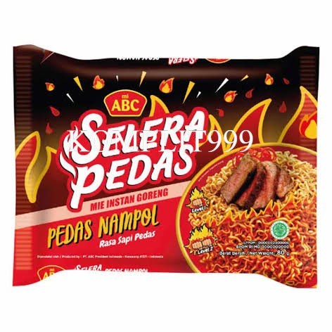 

MIE ABC SELERA PEDAS Rasa Pedas Nampol