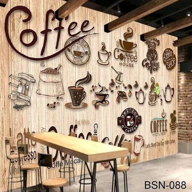 WALLPAPER 3D WALLPAPER CUSTOM CAFE RESTAURANT Terbaru