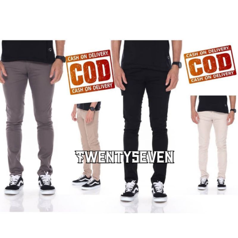 Celana Chino Pria Slimfit Celana chino Panjang pria