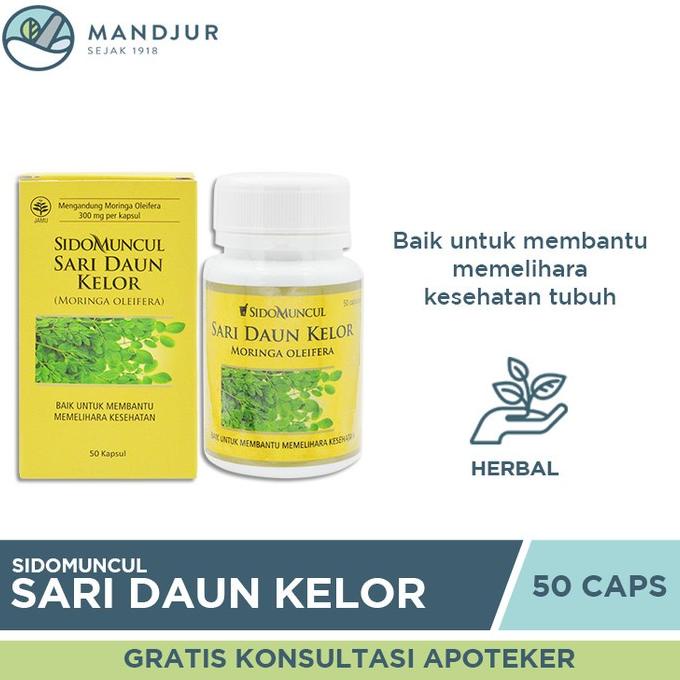 

Sale Sido Muncul Sari Daun Kelor 50 Kapsul - Memelihara Kesehatan Tubuh /OBAT HERBAL ASAM URAT/OBAT HERBAL PELANGSING/OBAT HERBAL KOLESTEROL/OBAT HERBAL DIABETES