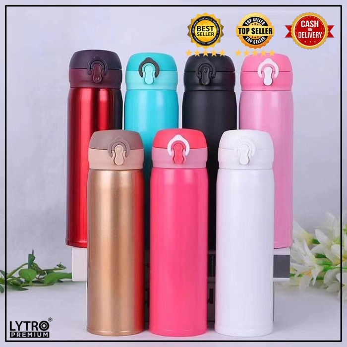 Tumbler Niagara Polos 500 ML - Thermos Tumbler Botol Vacum Stainless