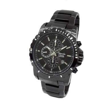 Alexandre Christie 6141MCBIPBA Jam Tangan Pria (Sport watch) (Black)