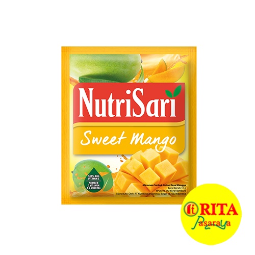 

NutriSari Sweet Mango 10's x 11 Gr