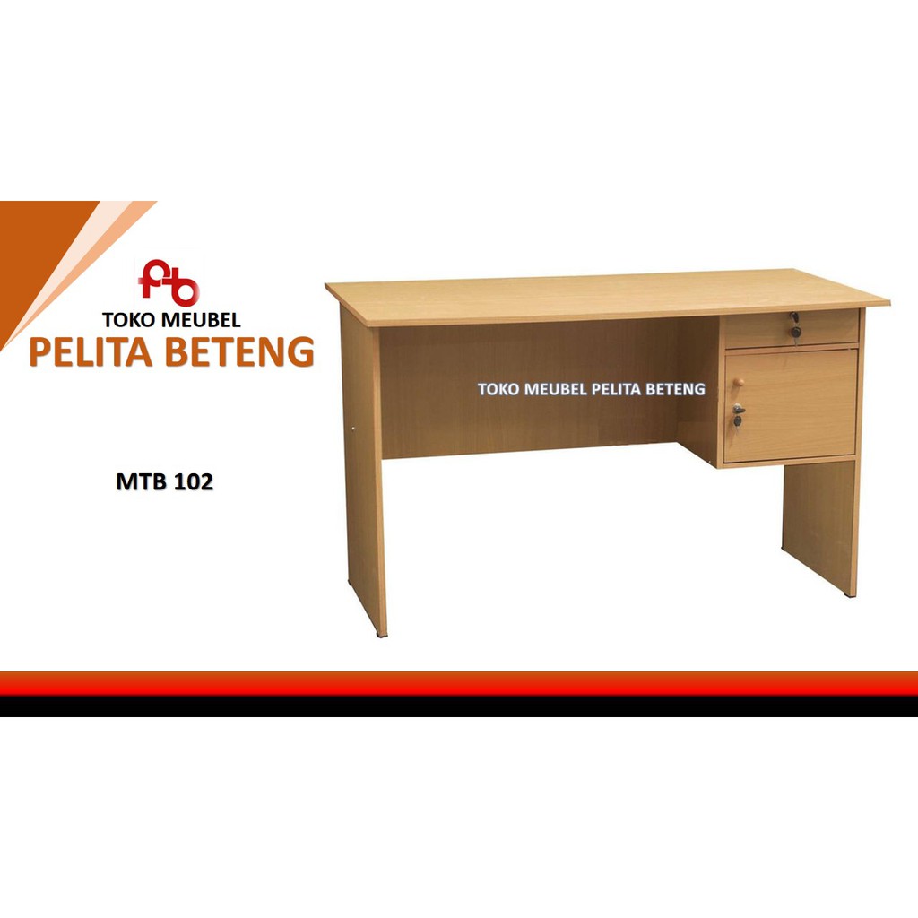 Meja Tulis Office Belajar Panel MTB 102 Jogja Shopee Meja Tulis Office Belajar Panel MTB 102 Jogja Shopee