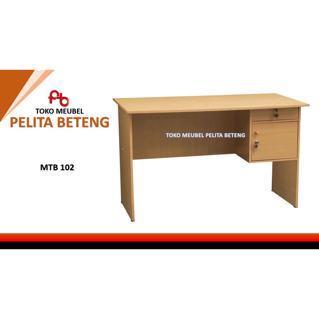  Meja  Tulis Office Belajar  Panel MTB 102 Jogja  Shopee 