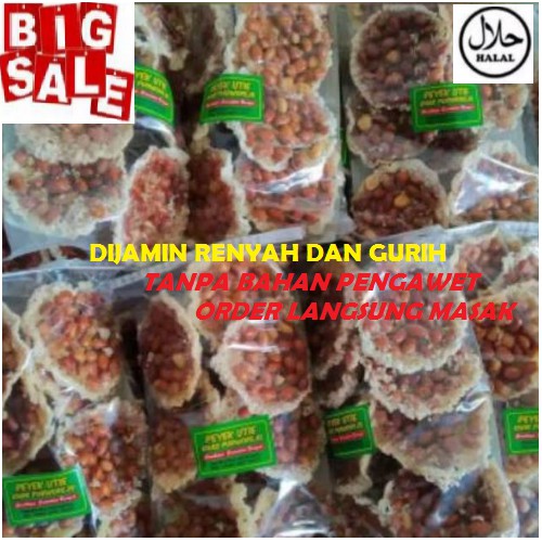 

KERIPIK KACANG TANAH/PEYEK (ADA ORDER LANGSUNG MASAK )