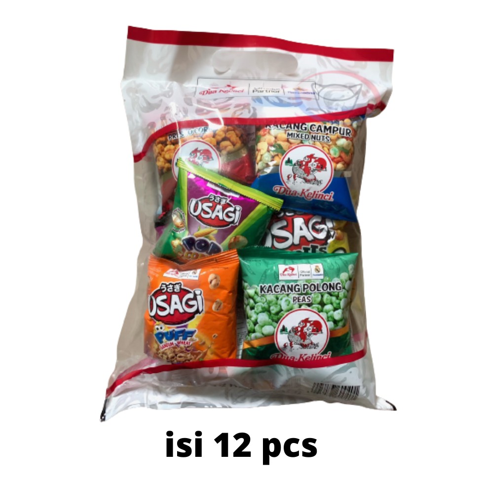 

Dua Kelinci - Bingkisan Snack isi 12