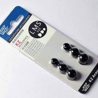 KZ Original 3 Pair Black Noise Isolating Foam Ear Tips