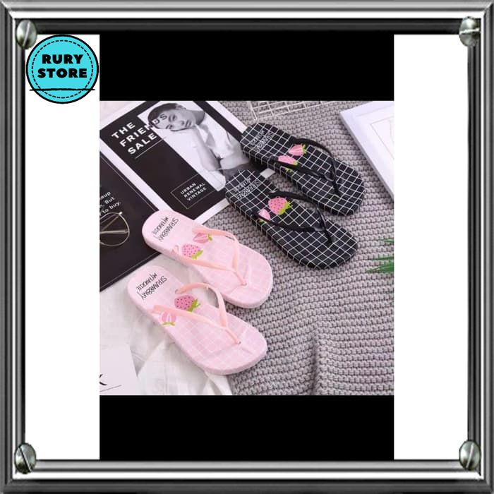 Sandal Tali Wanita Lembut Swallow Jepit Sandal Jepit Wanita Berkualitas