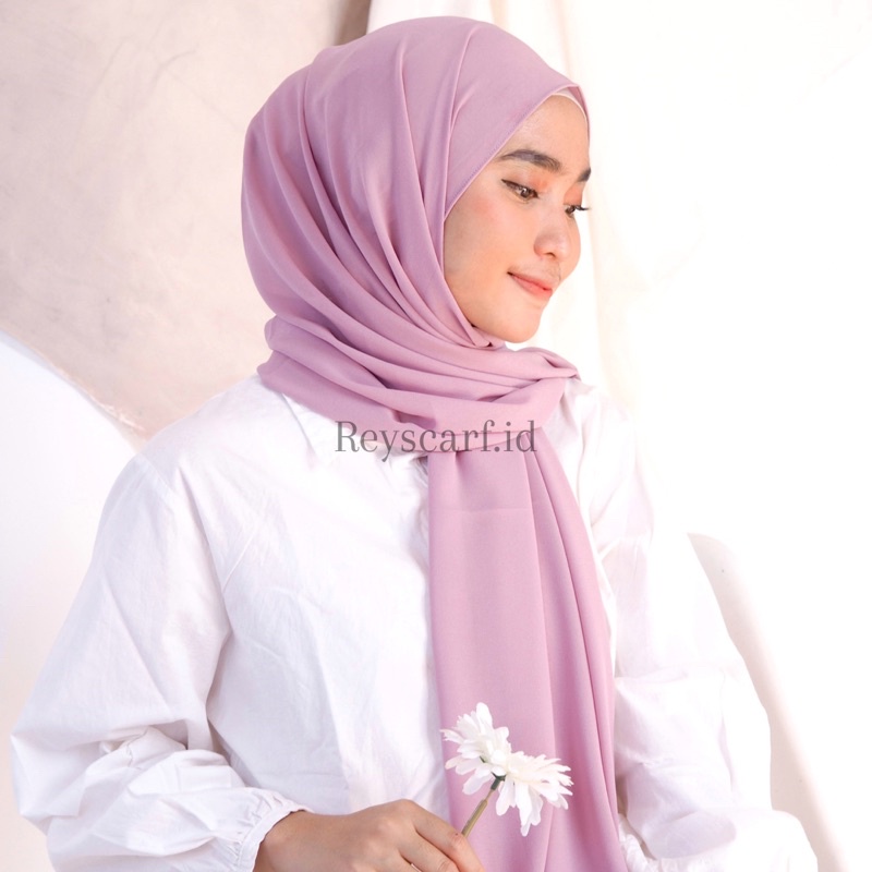 Pashmina Ceruti Baby Doll By Reyscarf Eksklusif Elegant dan Banyak Pilihan Warna Luxury Bisa COD