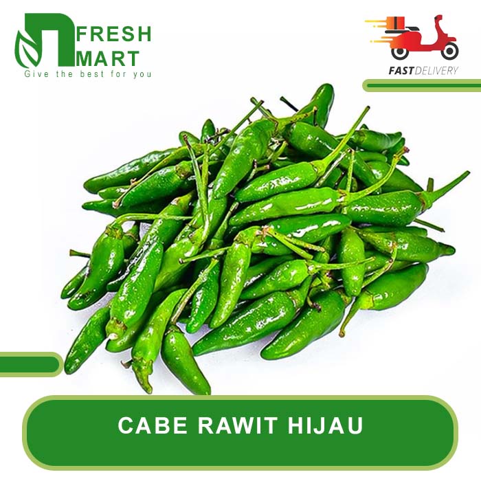 

CABE CABAI RAWIT HIJAU 250g 500g 1kg