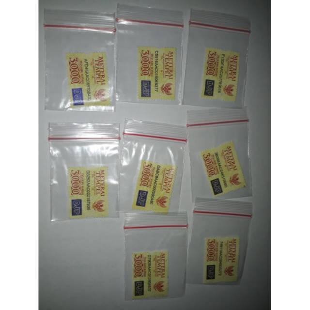 

Materai 3rb ada 20 pcs. Tahun 2010- 2015