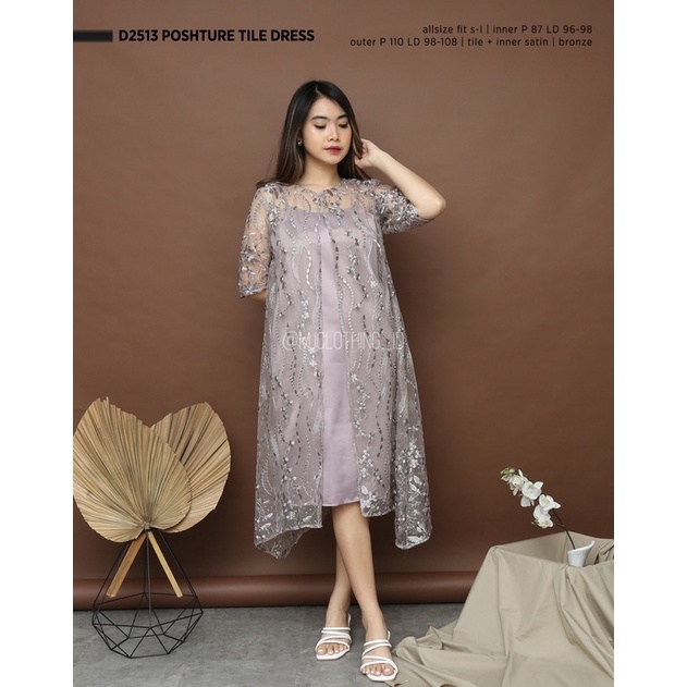 MJCLOTHING — POSHTURE TILE DRESS