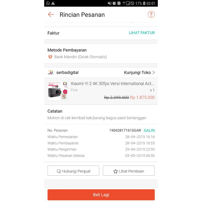 XIAOMI_YI_2_4K_BEKAS