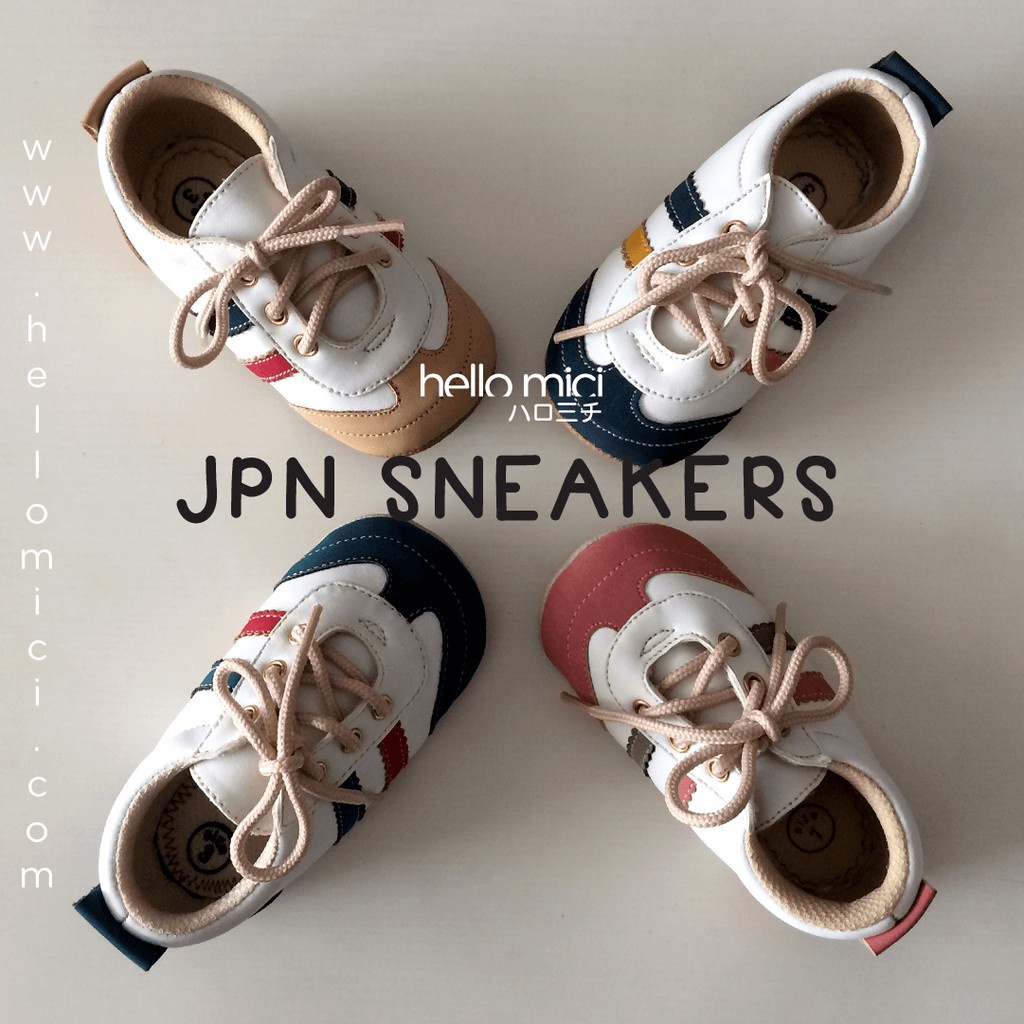 SEPATU BAYI PREWALKER HELLO MICI JPN SNEAKERS