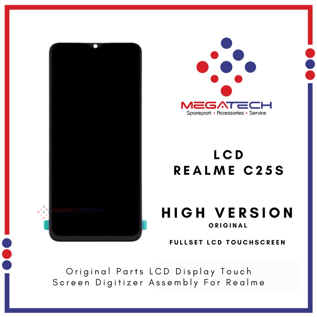 LCD Realme C25S Fullset Touchscreen