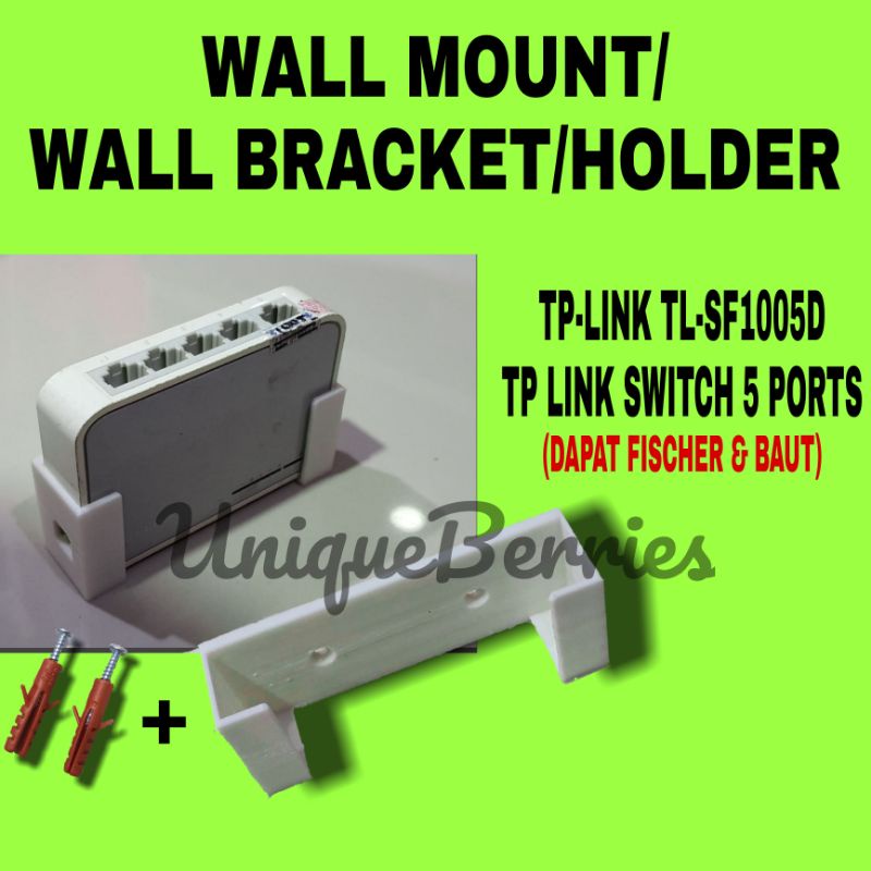 tplink tp link TL-SF1005D tp link switch 5 port wall mount bracket holder