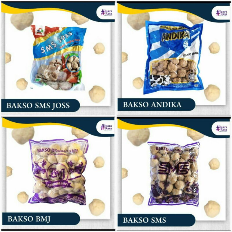 

BASO PAKET HEMAT 4 KEMASAN isi 50 ( SMS JOSS+ANDIKA URAT+BMJ+SMS URAT)