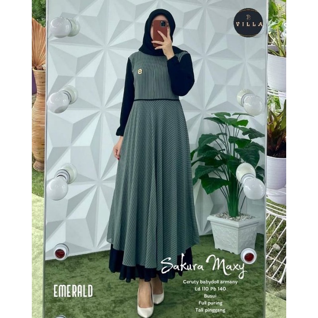SAKURA MAXY/ GAMIS CANTIK TERBARU