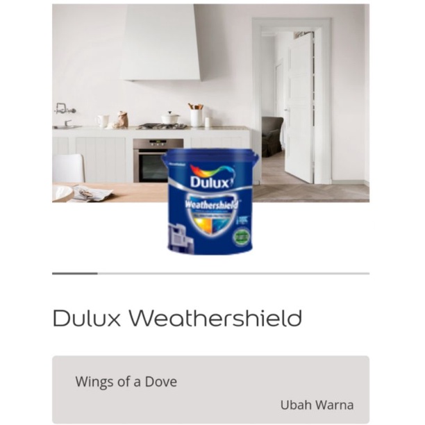 Dulux Weathershield "Wings of a dove" 2.5L