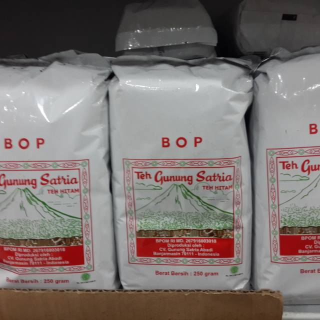 

Teh bop gunung satria 250gr