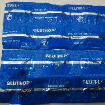 glutrop suplemn makanan / strip