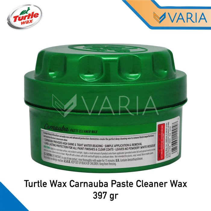 Turtle Wax Carnauba Paste Cleaner Wax 397 gr