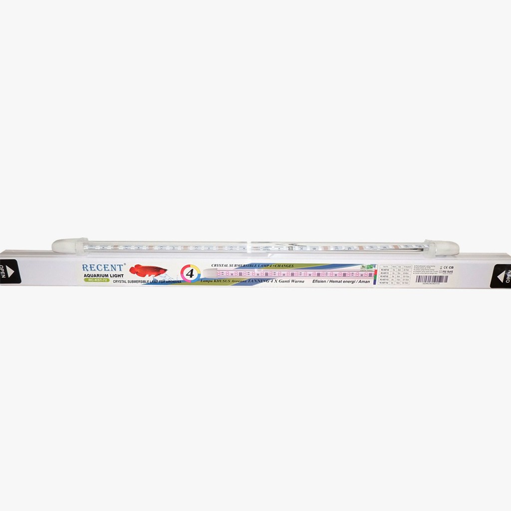 Lampu TANNING arwana / louhan RC-KST-72 aquarium 80cm