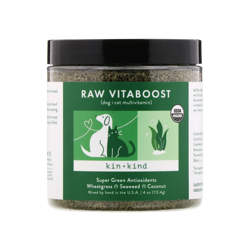 

KIN+KIND Multivitamin Natural Raw Vitaboost Supplement 113gr