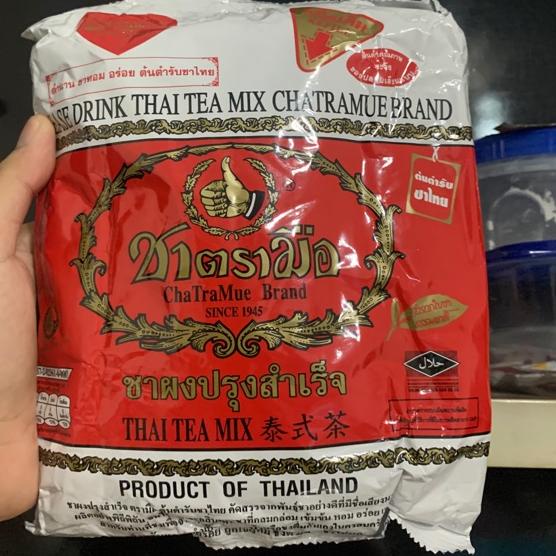 

Ready ー➽ Thai Tea Cha tra mue / thaitea mix cha tramue chatramue 400gr 400 gram produck vyralral